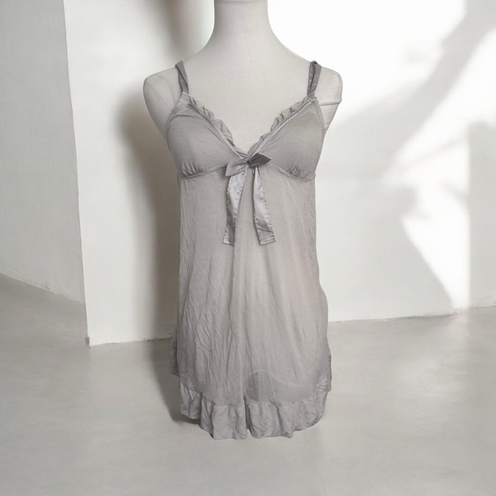 Y2K la Senza sheer babydoll mini slip